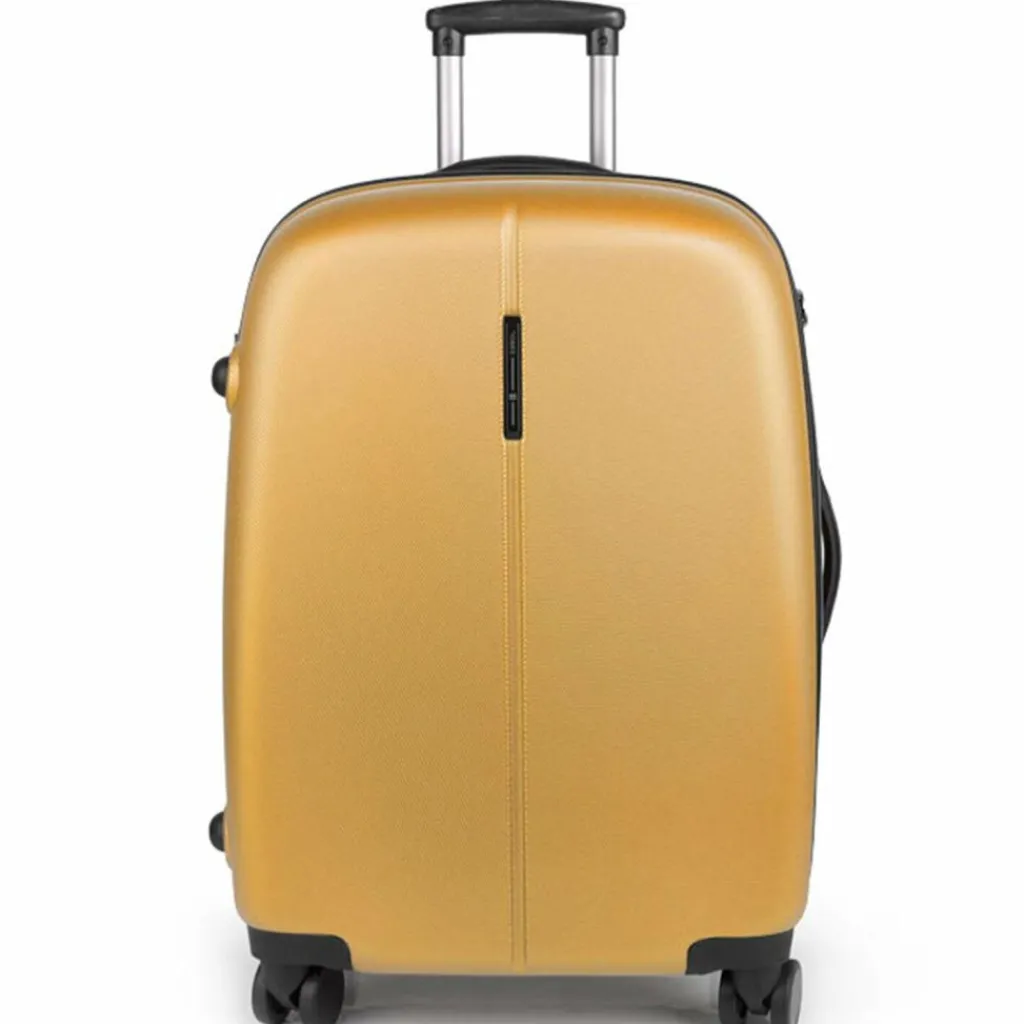 Gabol Hartgepäck|4-Rollen Koffer<Paradise XP 4 Rollen Trolley M 67 cm mit Dehnfalte mustard
