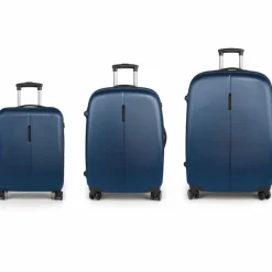 Best Gabol Paradise XP 4 Rollen Kofferset 3-teilig mit Dehnfalte blau