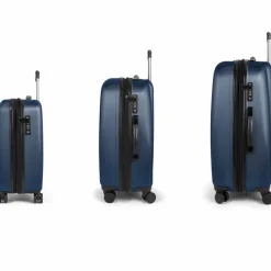 Best Gabol Paradise XP 4 Rollen Kofferset 3-teilig mit Dehnfalte blau