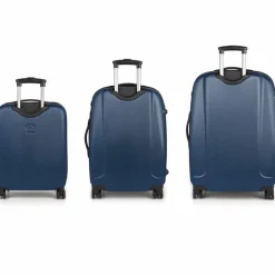 Best Gabol Paradise XP 4 Rollen Kofferset 3-teilig mit Dehnfalte blau