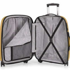 Gabol Koffersets Als Hartgepäck|Koffersets 3-Teilig<Paradise XP 4 Rollen Kofferset 3-teilig mit Dehnfalte mustard