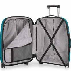 Hot Gabol Paradise XP 4 Rollen Kofferset 3-teilig mit Dehnfalte grün