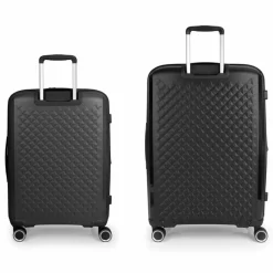 Gabol Koffersets Als Hartgepäck|Koffersets 2-Teilig<Queens 4 Rollen Kofferset 2-teilig mit Dehnfalte negro