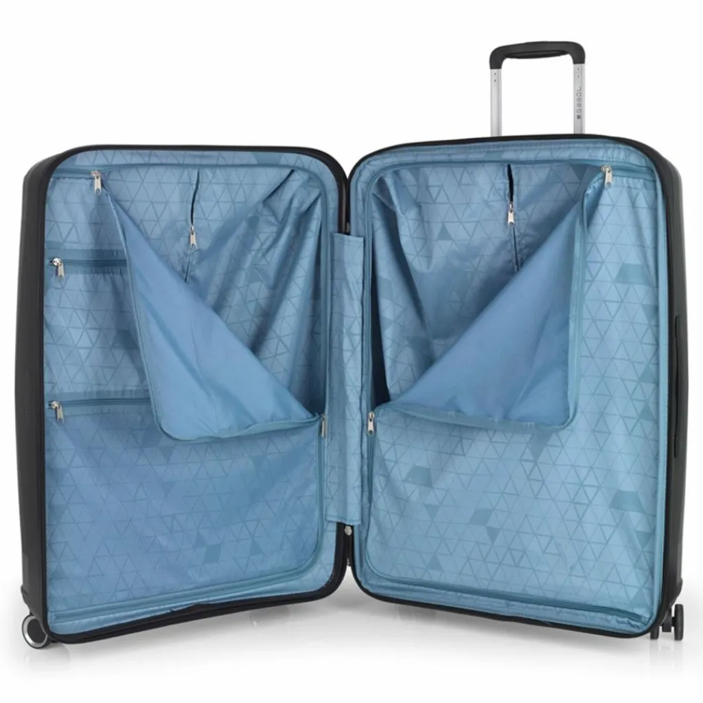 Gabol Koffersets Als Hartgepäck|Koffersets 2-Teilig<Queens 4 Rollen Kofferset 2-teilig mit Dehnfalte negro