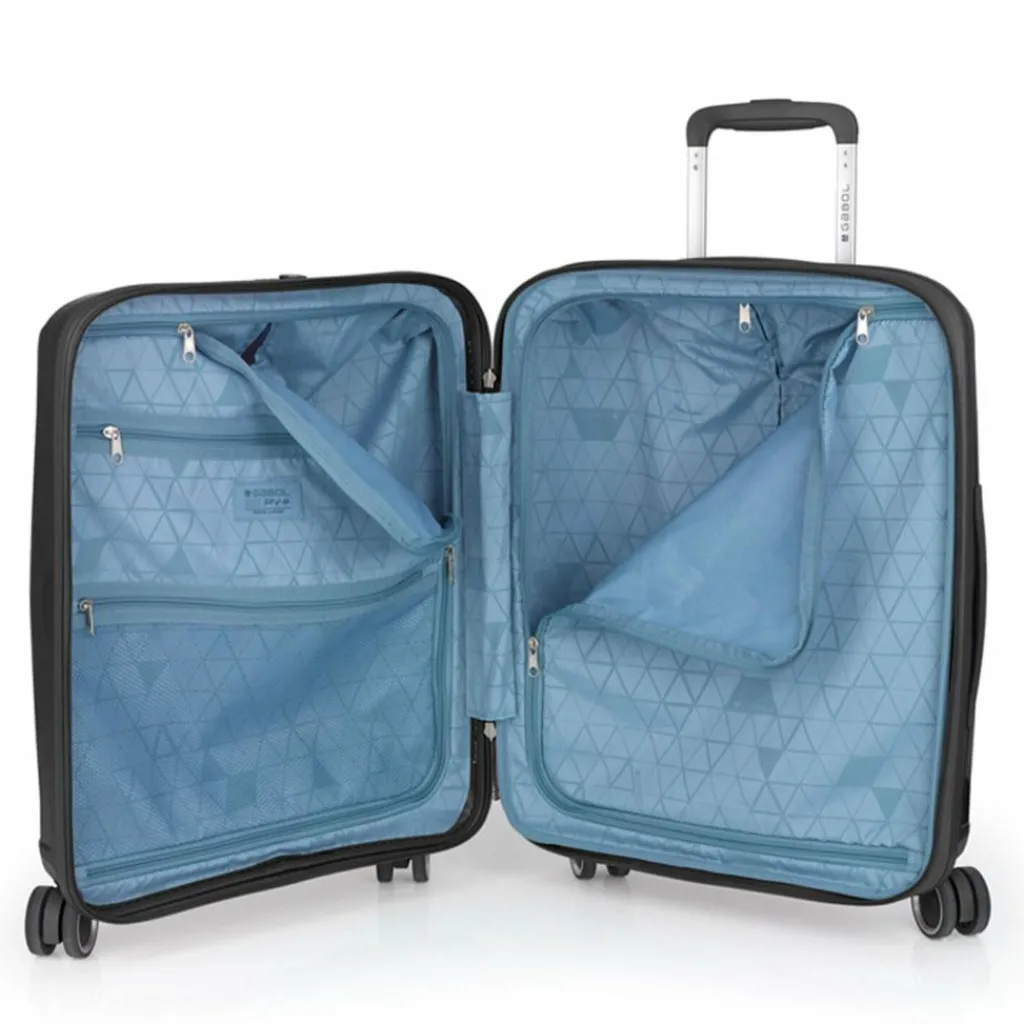 Gabol Koffersets Als Hartgepäck|Koffersets 4-Teilig<Queens 4 Rollen Kofferset 4-teilig mit Dehnfalte negro