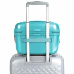 Best Gabol Queens 4 Rollen Kofferset 4-teilig mit Dehnfalte verde menta