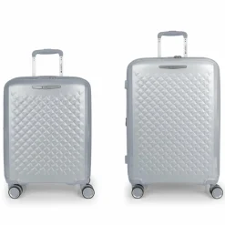 Outlet Gabol Queens 4 Rollen Kofferset 2-teilig mit Dehnfalte plata