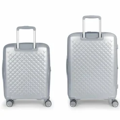 Outlet Gabol Queens 4 Rollen Kofferset 2-teilig mit Dehnfalte plata