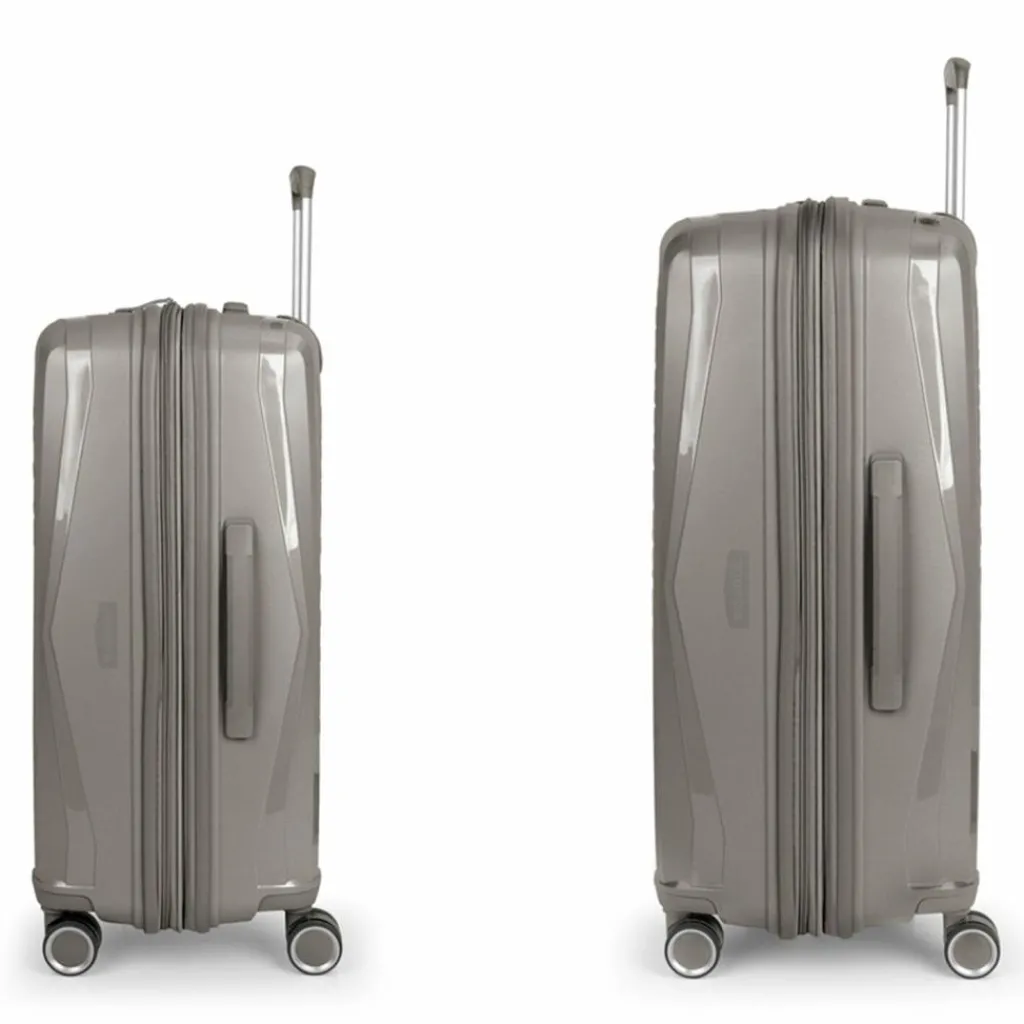 Gabol Queens 4 Rollen Kofferset 2-teilig mit Dehnfalte