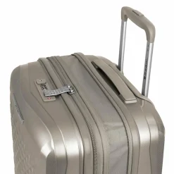 Gabol Koffersets Als Hartgepäck|Koffersets 3-Teilig<Queens 4 Rollen Kofferset 3-teilig mit Dehnfalte champagne