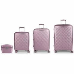 Online Gabol Queens 4 Rollen Kofferset 4-teilig mit Dehnfalte lila