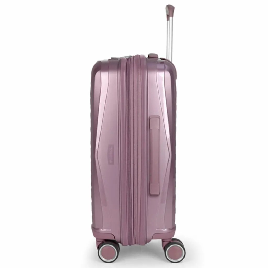 Online Gabol Queens 4 Rollen Kofferset 4-teilig mit Dehnfalte lila