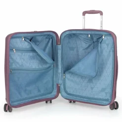 Online Gabol Queens 4 Rollen Kofferset 4-teilig mit Dehnfalte lila