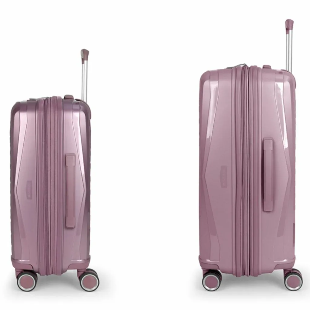 Gabol Queens 4 Rollen Kofferset 2-teilig mit Dehnfalte