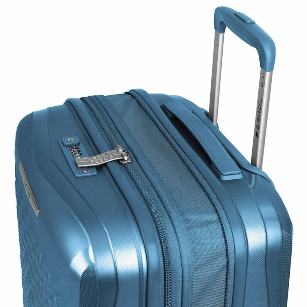 Gabol Koffersets Als Hartgepäck|Koffersets 4-Teilig<Queens 4 Rollen Kofferset 4-teilig mit Dehnfalte azul