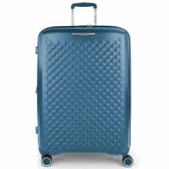 Sale Gabol Queens 4 Rollen Trolley L 75 cm mit Dehnfalte azul