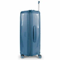 Sale Gabol Queens 4 Rollen Trolley L 75 cm mit Dehnfalte azul