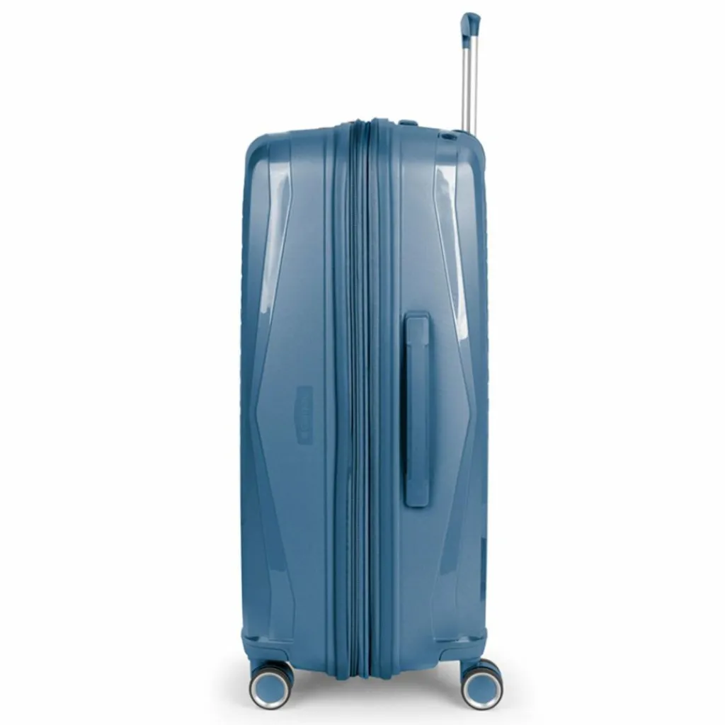 Sale Gabol Queens 4 Rollen Trolley L 75 cm mit Dehnfalte azul