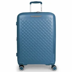 Sale Gabol Queens 4 Rollen Trolley M 64.5 cm mit Dehnfalte azul