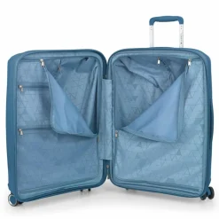 Sale Gabol Queens 4 Rollen Trolley M 64.5 cm mit Dehnfalte azul