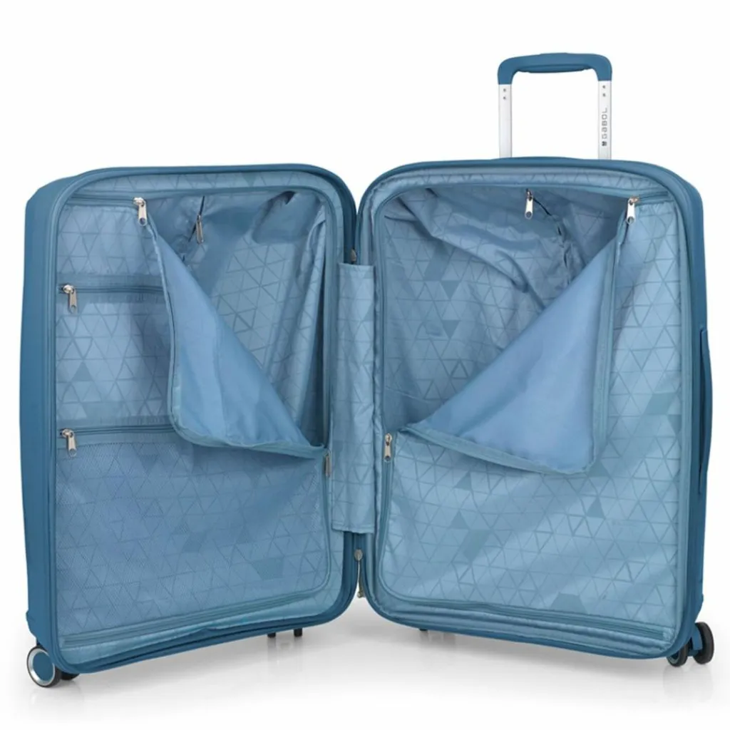 Sale Gabol Queens 4 Rollen Trolley M 64.5 cm mit Dehnfalte azul