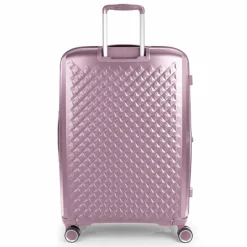 Outlet Gabol Queens 4 Rollen Trolley L 75 cm mit Dehnfalte lila