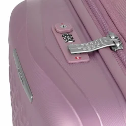 Gabol 4-Rollen Koffer|Hartgepäck<Queens 4 Rollen Trolley M 64.5 cm mit Dehnfalte lila