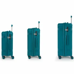 Gabol Koffersets Als Hartgepäck|Koffersets 3-Teilig<Saori 4 Rollen Kofferset 3-teilig mit Dehnfalte turquesa
