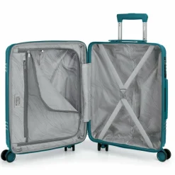 Gabol Koffersets Als Hartgepäck|Koffersets 3-Teilig<Saori 4 Rollen Kofferset 3-teilig mit Dehnfalte turquesa