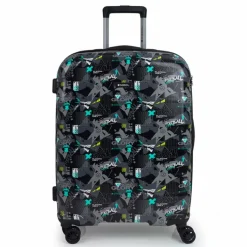 Sale Gabol Score 4 Rollen Trolley M 66 cm negro