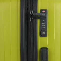 Gabol Koffersets 3-Teilig|Koffersets Als Hartgepäck<Shinyuu 4 Rollen Kofferset 3-teilig mit Dehnfalte verde