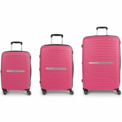 Gabol Shinyuu 4 Rollen Kofferset 3-teilig mit Dehnfalte