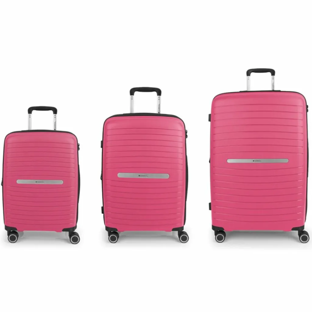 Gabol Shinyuu 4 Rollen Kofferset 3-teilig mit Dehnfalte