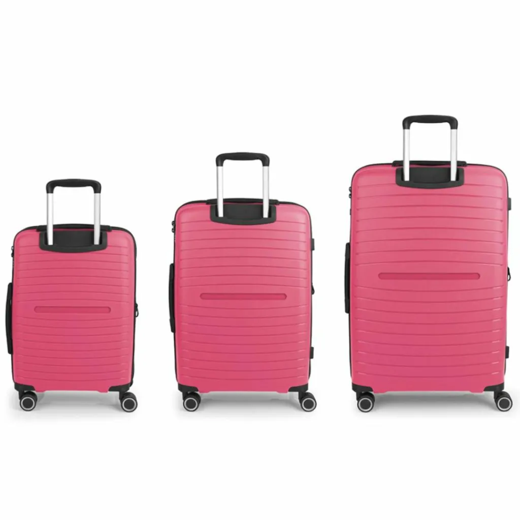 Gabol Shinyuu 4 Rollen Kofferset 3-teilig mit Dehnfalte