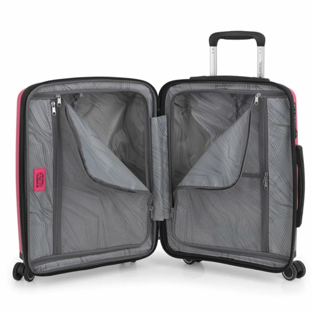 Gabol Shinyuu 4 Rollen Kofferset 3-teilig mit Dehnfalte