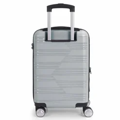 Gabol Hartgepäck Kabinengepäck|4-Rollen Kabinentrolleys<Uyiko 4 Rollen Kabinentrolley 54 cm mit Dehnfalte plata