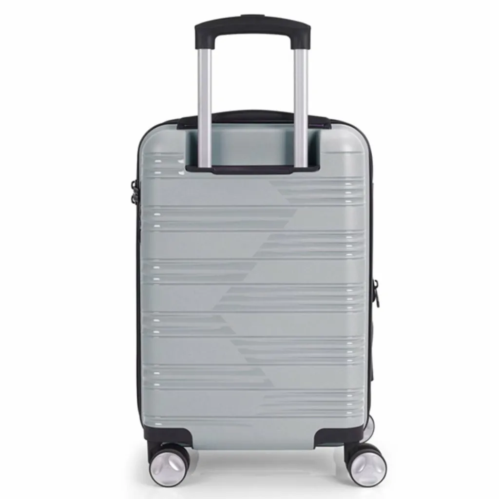 Gabol Hartgepäck Kabinengepäck|4-Rollen Kabinentrolleys<Uyiko 4 Rollen Kabinentrolley 54 cm mit Dehnfalte plata
