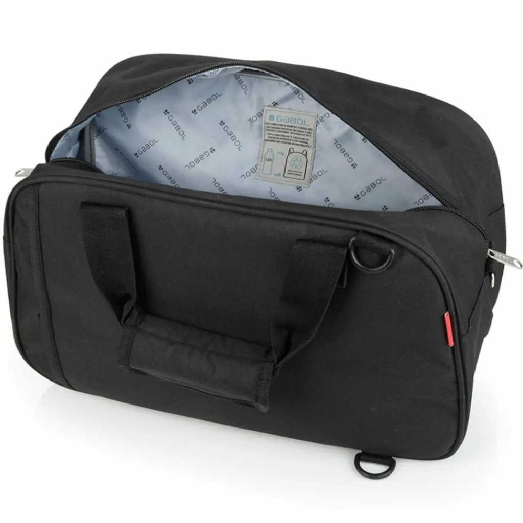 Gabol Week Eco Flugumhänger 40 cm mit Rucksackfunktion black