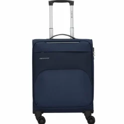 Gabol Weichgepäck Kabinengepäck|Weichgepäck<Zambia 4-Rollen Kabinentrolley 55 cm blau