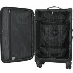 Gabol Weichgepäck|4-Rollen Koffer<Zambia 4-Rollen Trolley 69 cm schwarz