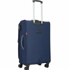 Gabol Weichgepäck|4-Rollen Koffer<Zambia 4-Rollen Trolley 69 cm blau