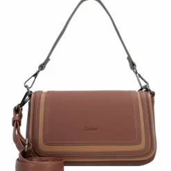 Gabor Umhängetaschen<Amina Schultertasche 23 cm cognac