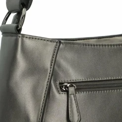 Sale Gabor Benira Schultertasche 29.5 cm metallic grey