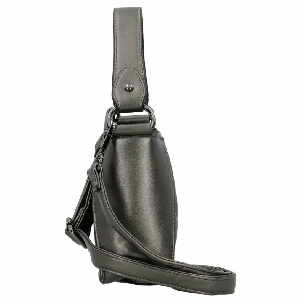 Gabor Schultertaschen<Benira Schultertasche S 24 cm metallic grey