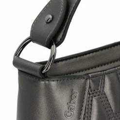 Gabor Schultertaschen<Benira Schultertasche S 24 cm metallic grey