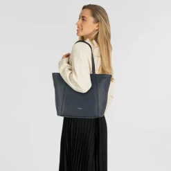 Gabor Shopper|Schultertaschen<Bessy Shopper Tasche 40 cm dark blue