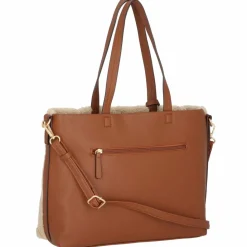 Gabor Shopper|Schultertaschen<Donna Shopper Tasche 40 cm mixed beige