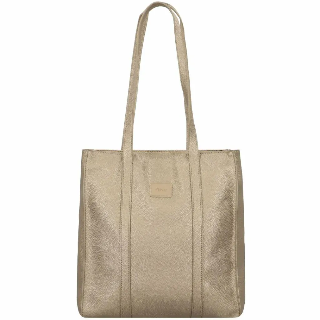 Gabor Shopper|Schultertaschen<Elfie Shopper Tasche 30 cm metallic rose