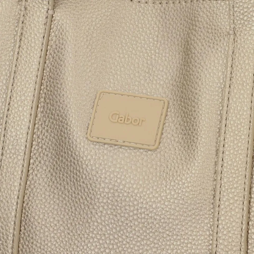 Gabor Shopper|Schultertaschen<Elfie Shopper Tasche 30 cm metallic rose