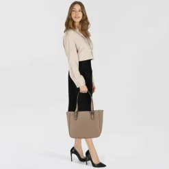 Sale Gabor Galinna Shopper Tasche L 41 cm taupe